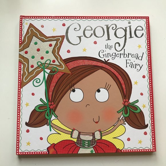 🛍️ 2 For $15 🛍️ Georgie the Gingerbread Fairy Story Book Hardcover - Picture 4 of 14